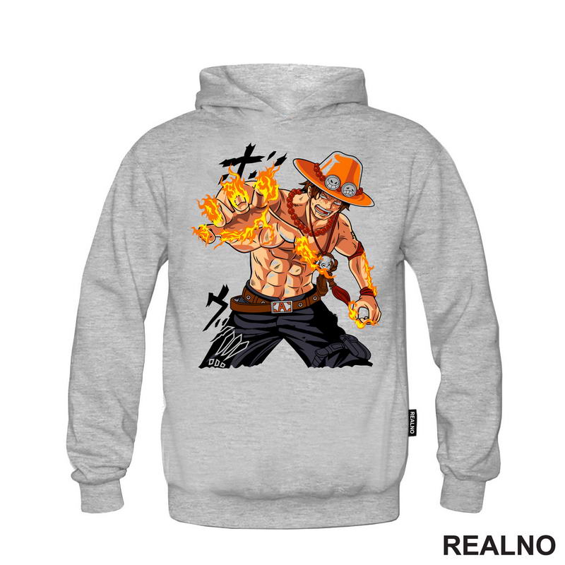 Ace - Standing - One Piece