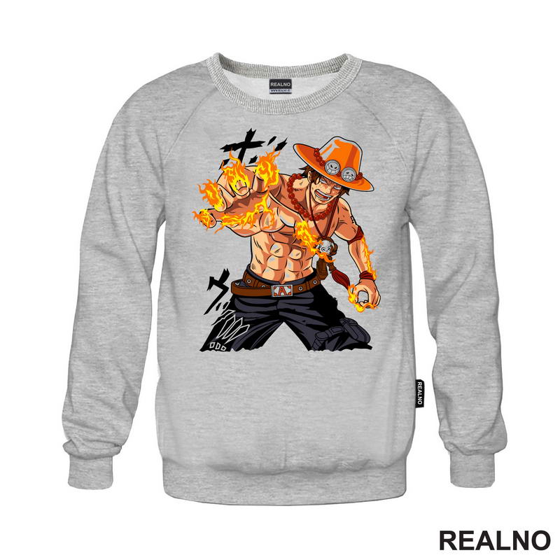 Ace - Standing - One Piece