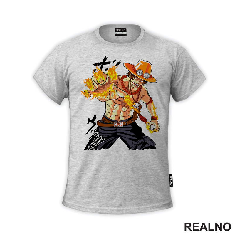 Ace - Standing - One Piece