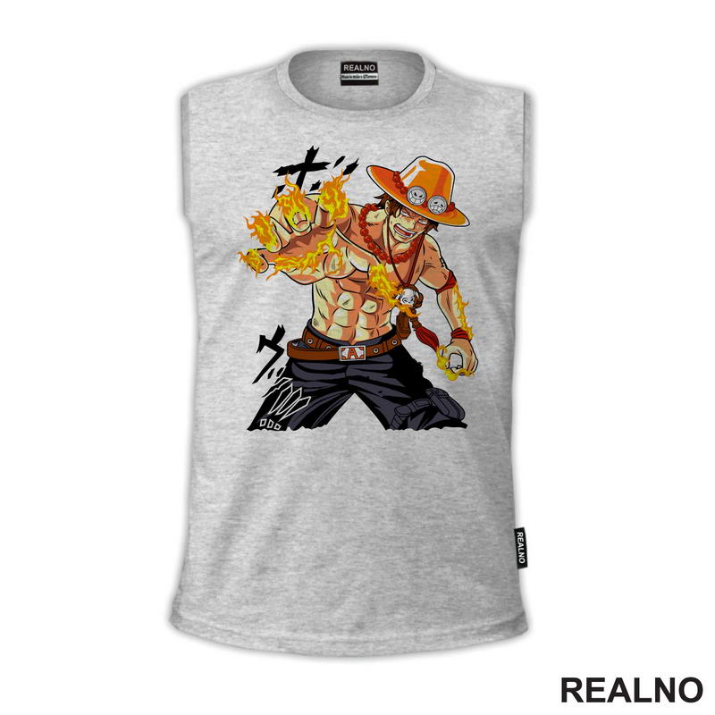 Ace - Standing - One Piece