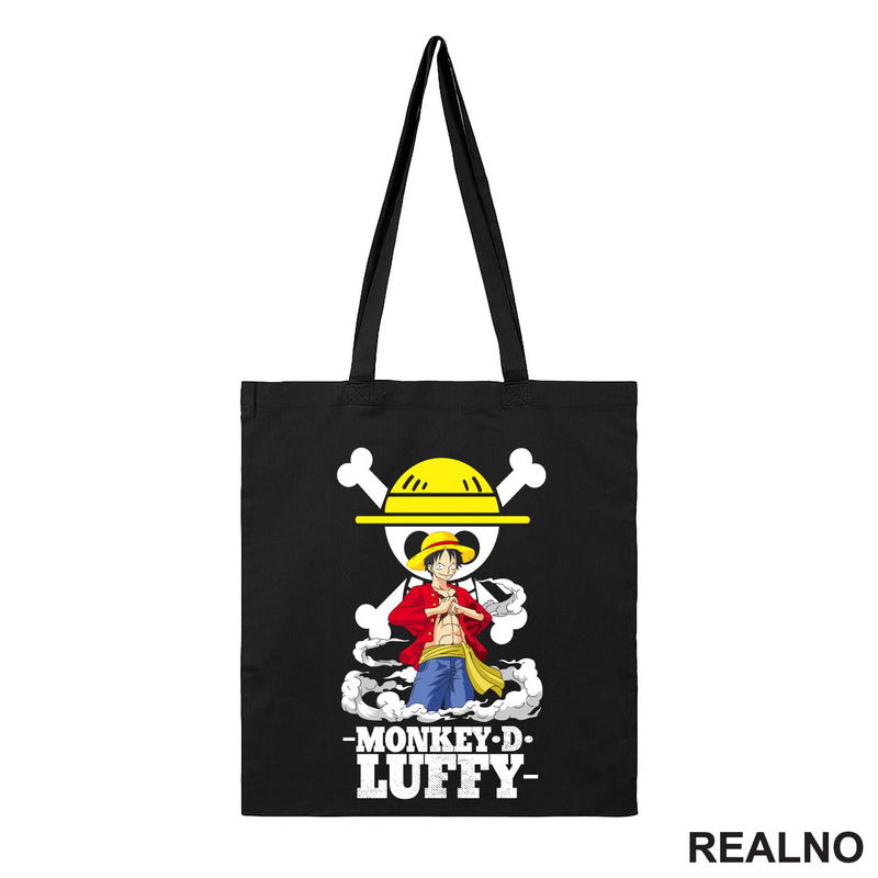 Monkey D. Luffy In Front Of The Skull - One Piece