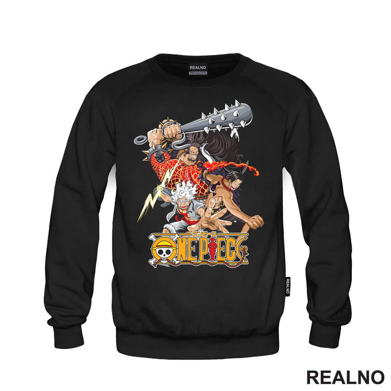 Kaido, Ace And Luffy - One Piece