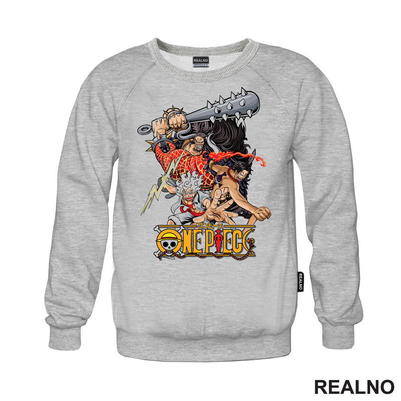 Kaido, Ace And Luffy - One Piece