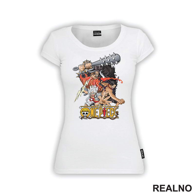 Kaido, Ace And Luffy - One Piece