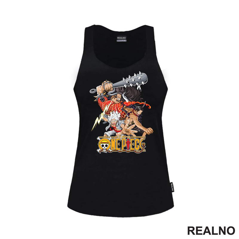 Kaido, Ace And Luffy - One Piece