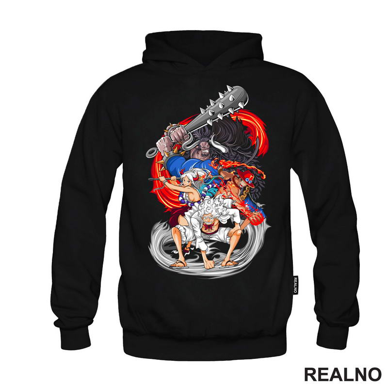 Kaido, Yamato, Ace And Luffy - One Piece