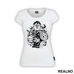 Frieza Standing Above - Goku - Dragon Ball