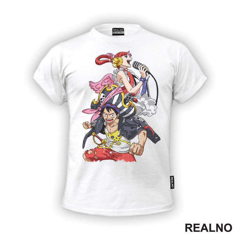 Uta And Luffy - One Piece