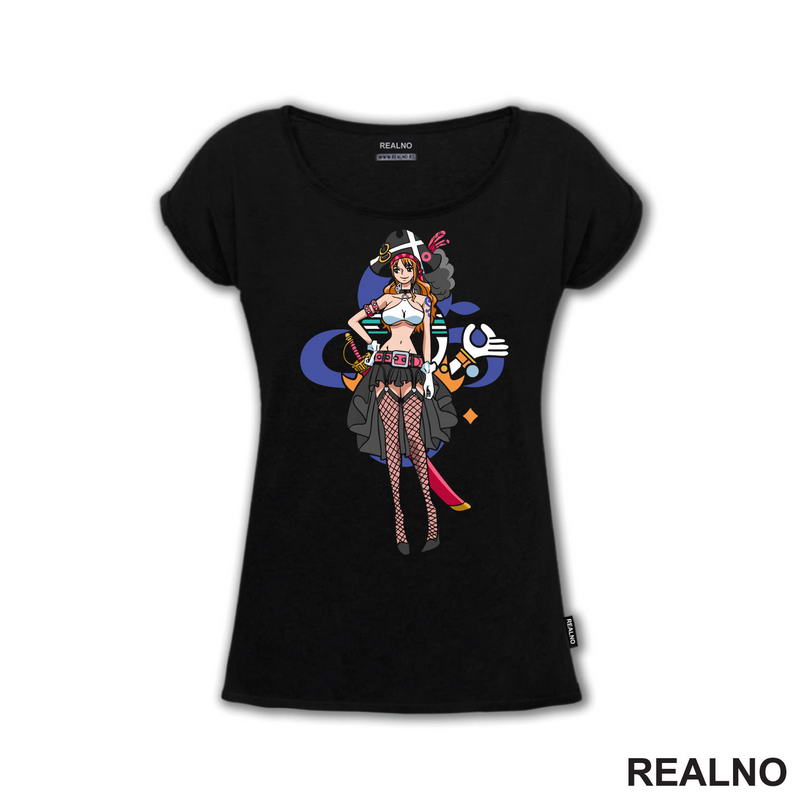 Nami And Skull - One Piece