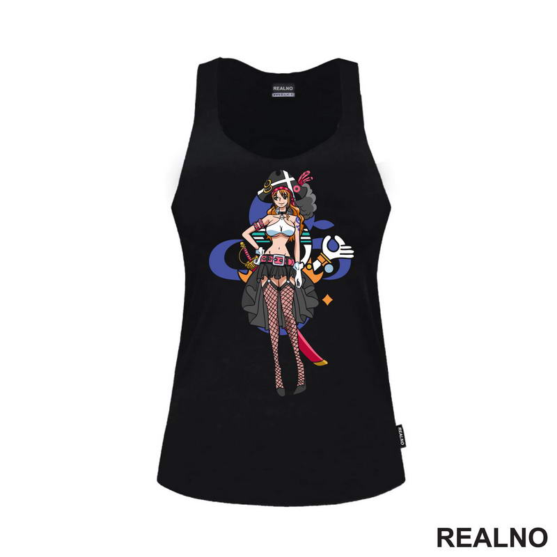 Nami And Skull - One Piece