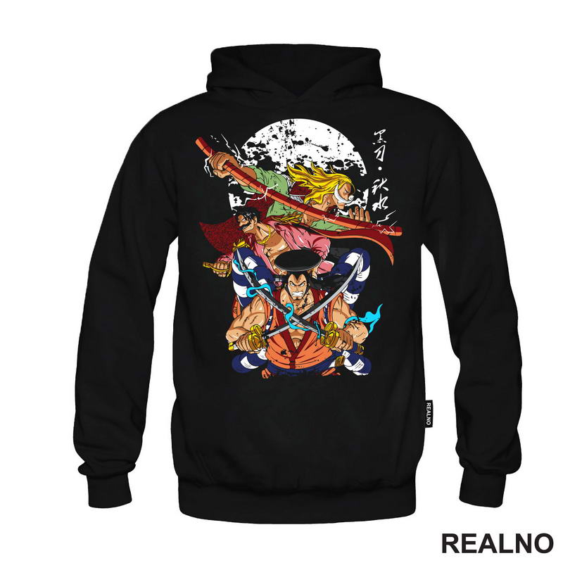 Kouzuki Oden, Gol D. Roger And Whitebeard - One Piece