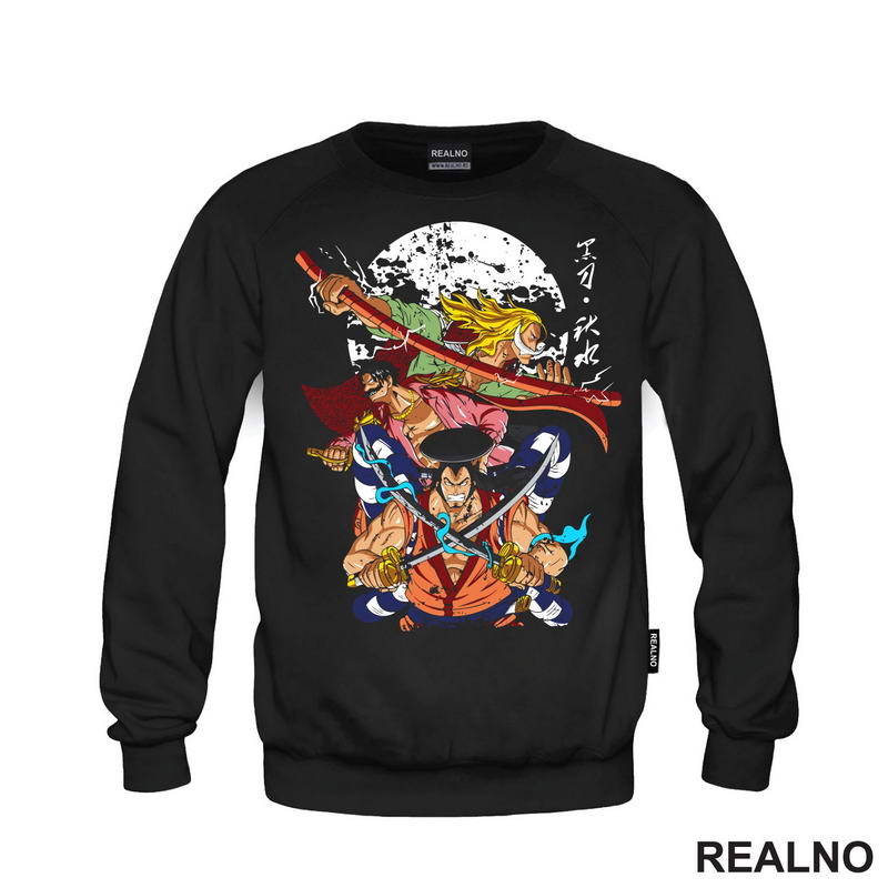 Kouzuki Oden, Gol D. Roger And Whitebeard - One Piece