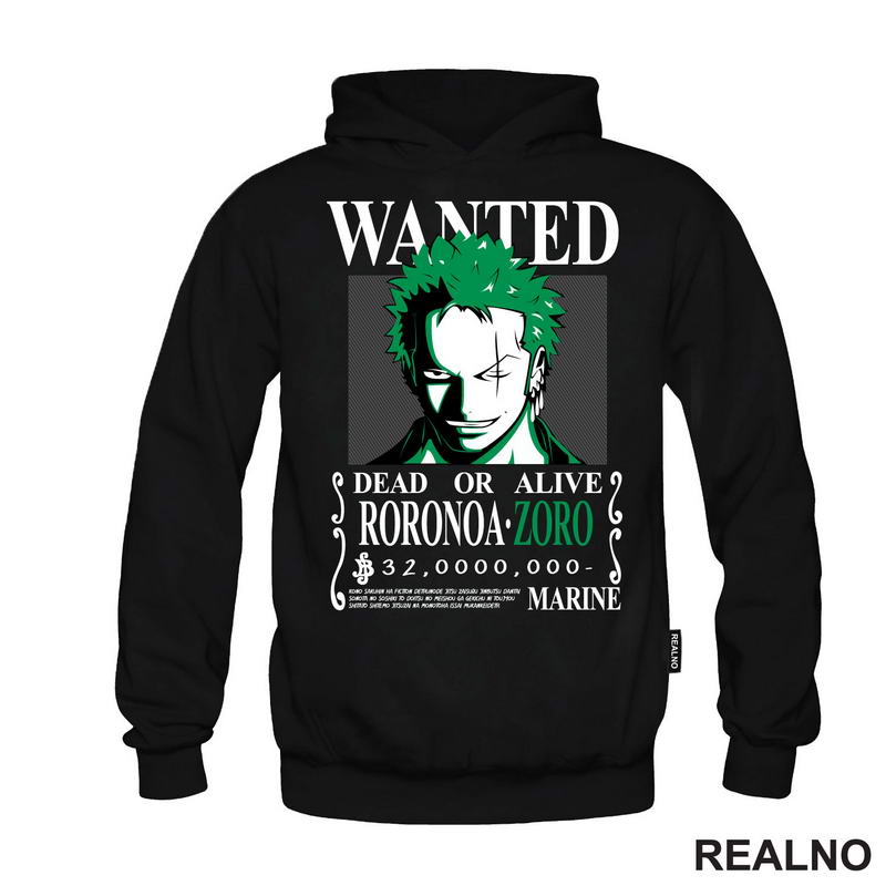 Wanted - Roronoa Zoro - One Piece