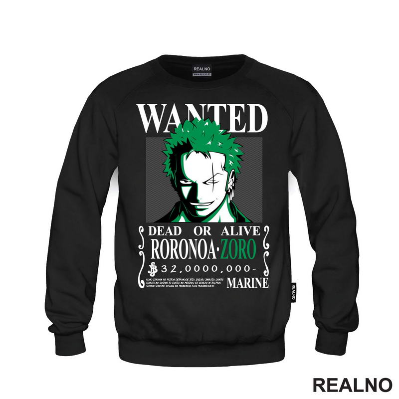 Wanted - Roronoa Zoro - One Piece
