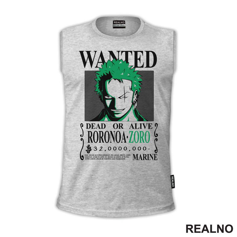 Wanted - Roronoa Zoro - One Piece