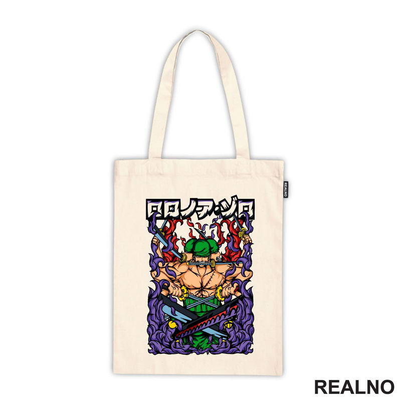 Purple Fire - Roronoa Zoro - One Piece