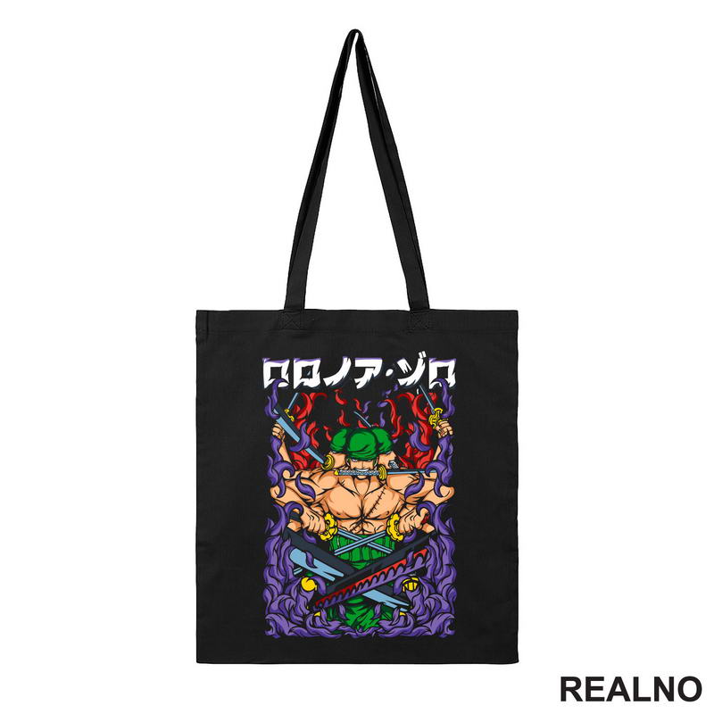 Purple Fire - Roronoa Zoro - One Piece