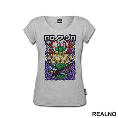 Purple Fire - Roronoa Zoro - One Piece