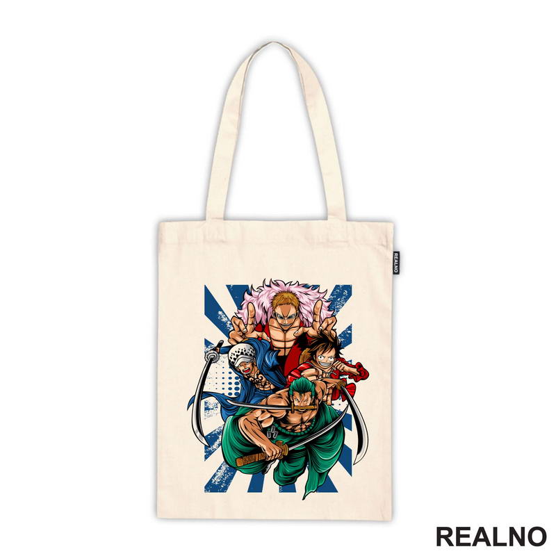 Doflamingo, Trafalgar D. Water Law, Luffy And Zoro - One Piece
