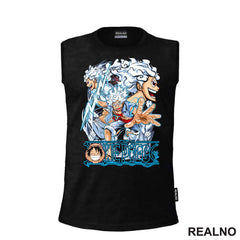 Nika - Luffy - Blue - One Piece