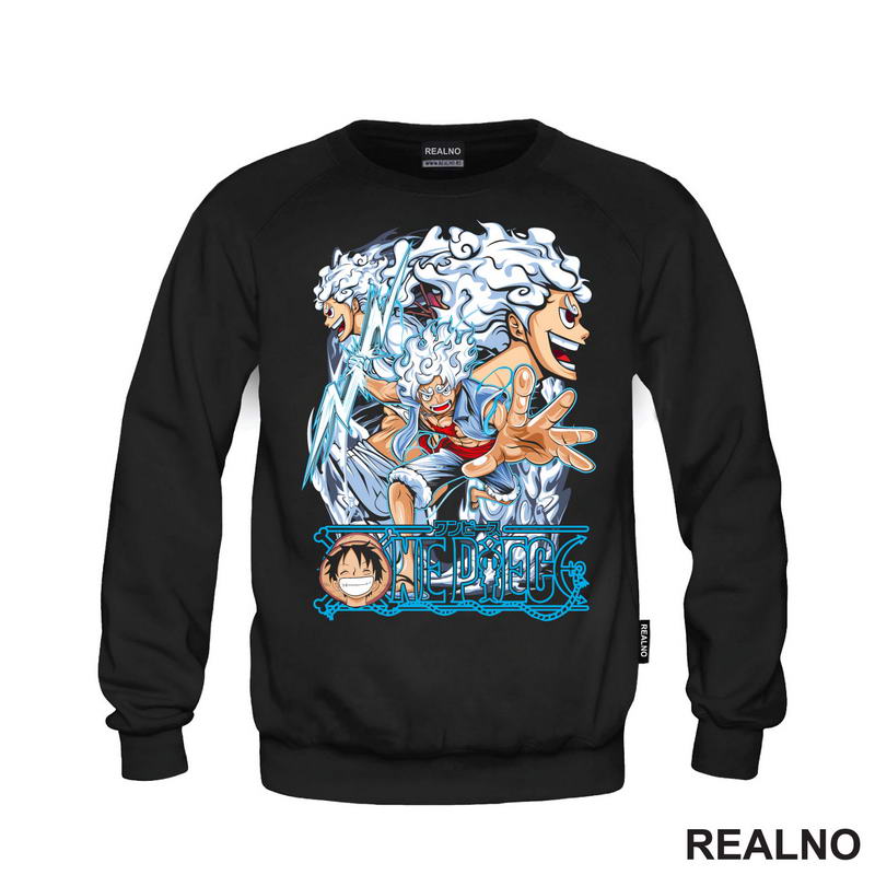 Nika - Luffy - Blue - One Piece