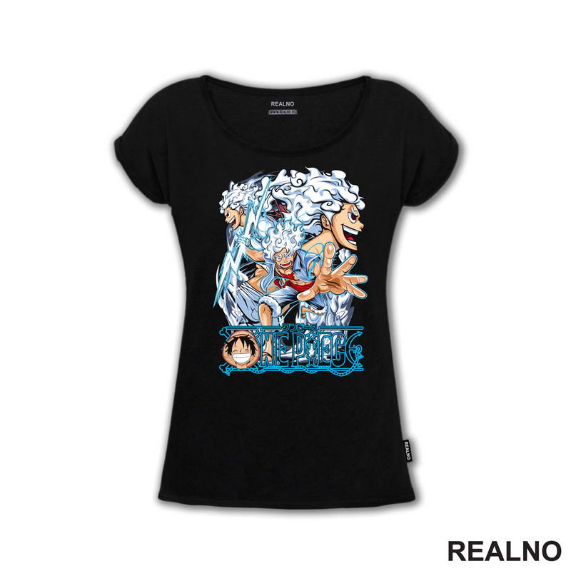Nika - Luffy - Blue - One Piece