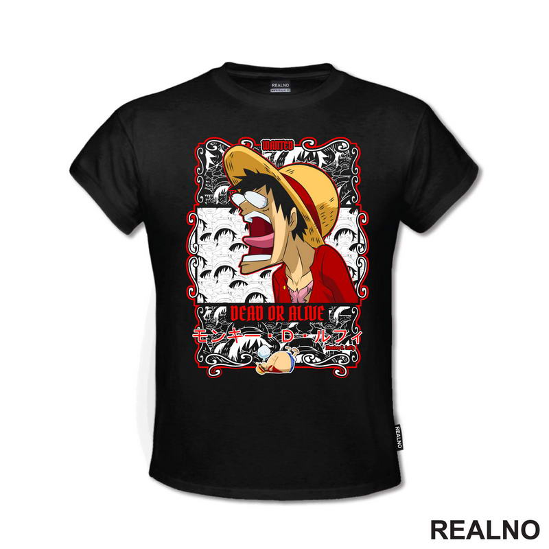 Wanted - Dead Or Alive - Luffy - One Piece