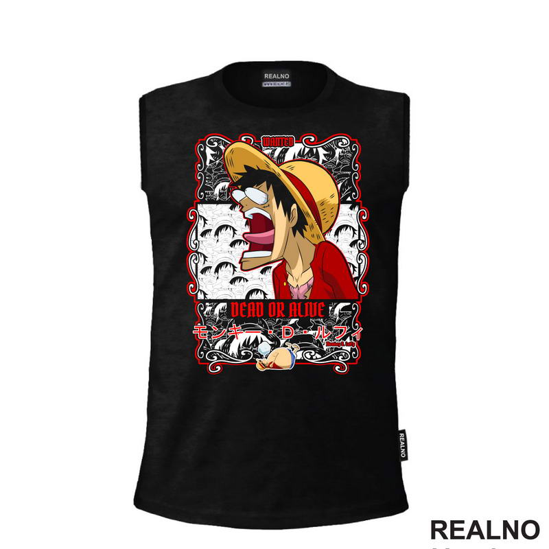 Wanted - Dead Or Alive - Luffy - One Piece