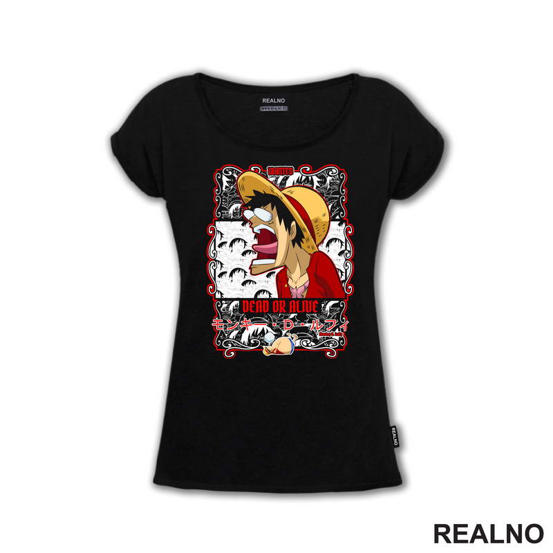 Wanted - Dead Or Alive - Luffy - One Piece