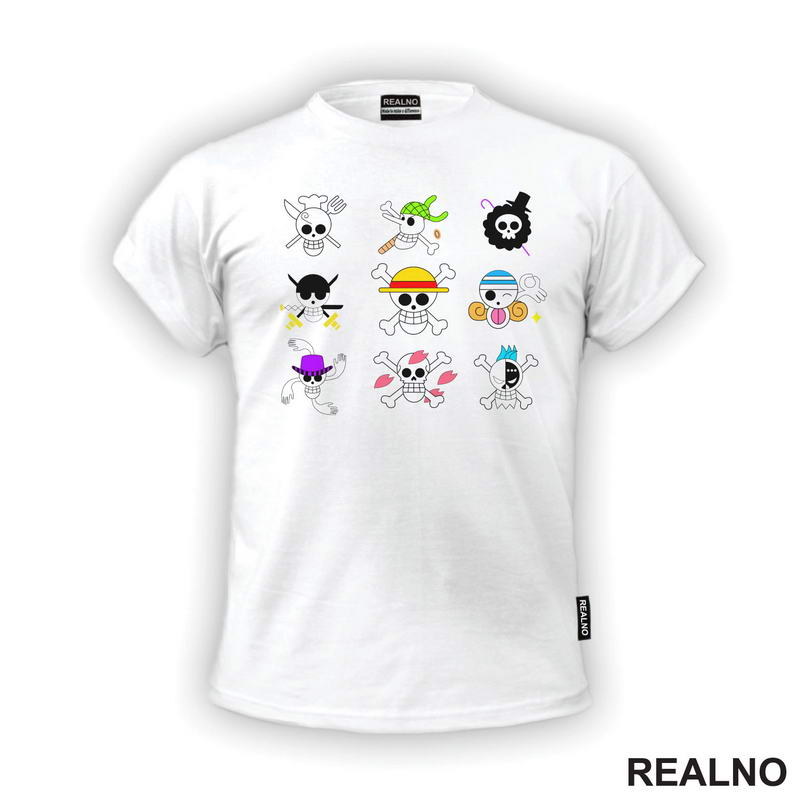 Group Skulls - One Piece