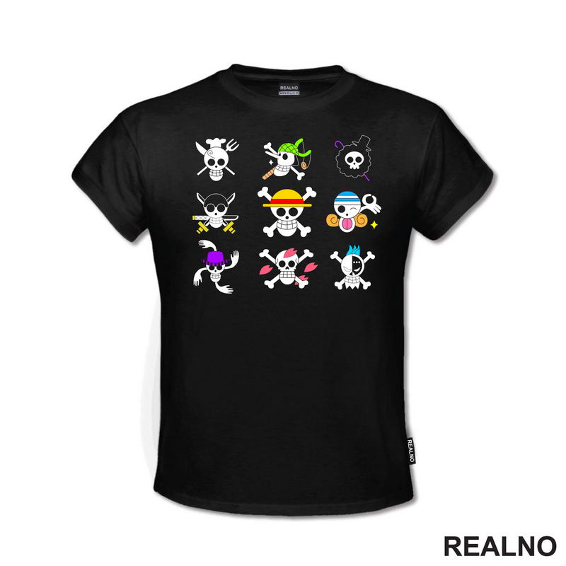Group Skulls - One Piece