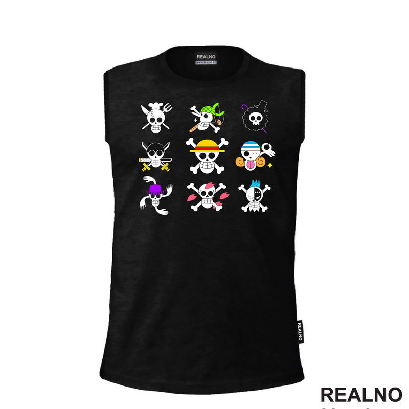 Group Skulls - One Piece
