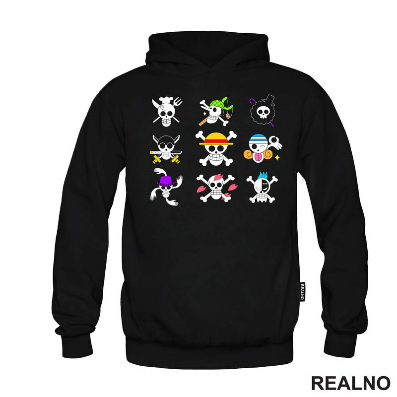 Group Skulls - One Piece