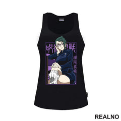 Maki Zenin - Sitting - Jujutsu Kaisen