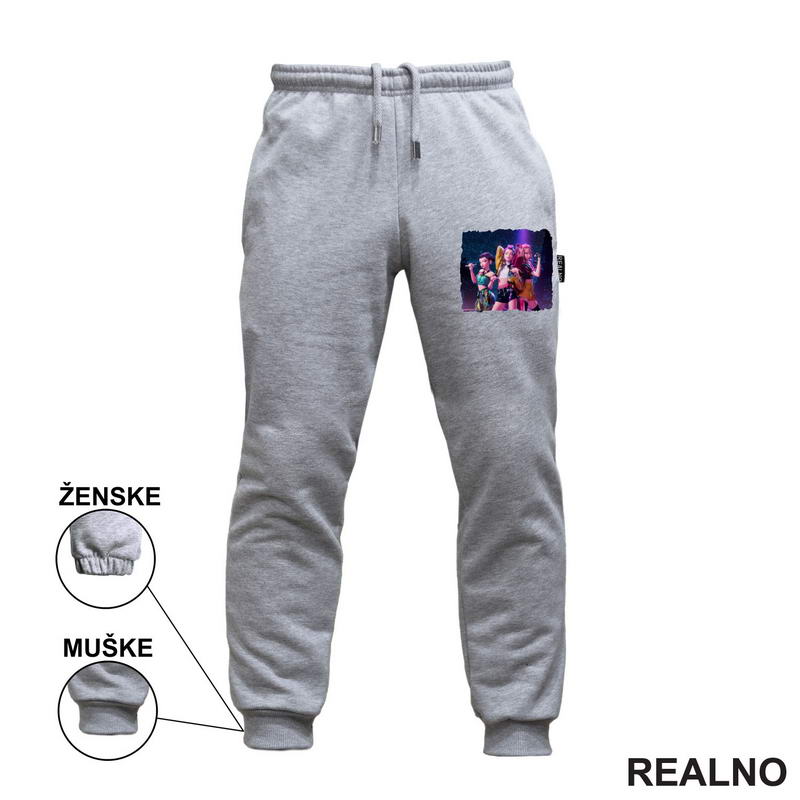 Rumi, Mira And Zoey - Mic - Huntrix - Kpop Demon Hunters