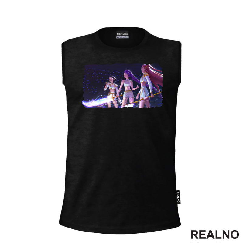 Rumi, Mira And Zoey - Weapons - Glow - Huntrix - Kpop Demon Hunters