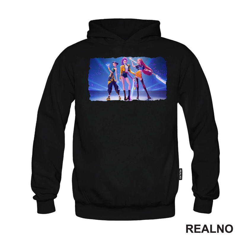Rumi, Mira And Zoey - Blue - Huntrix - Kpop Demon Hunters