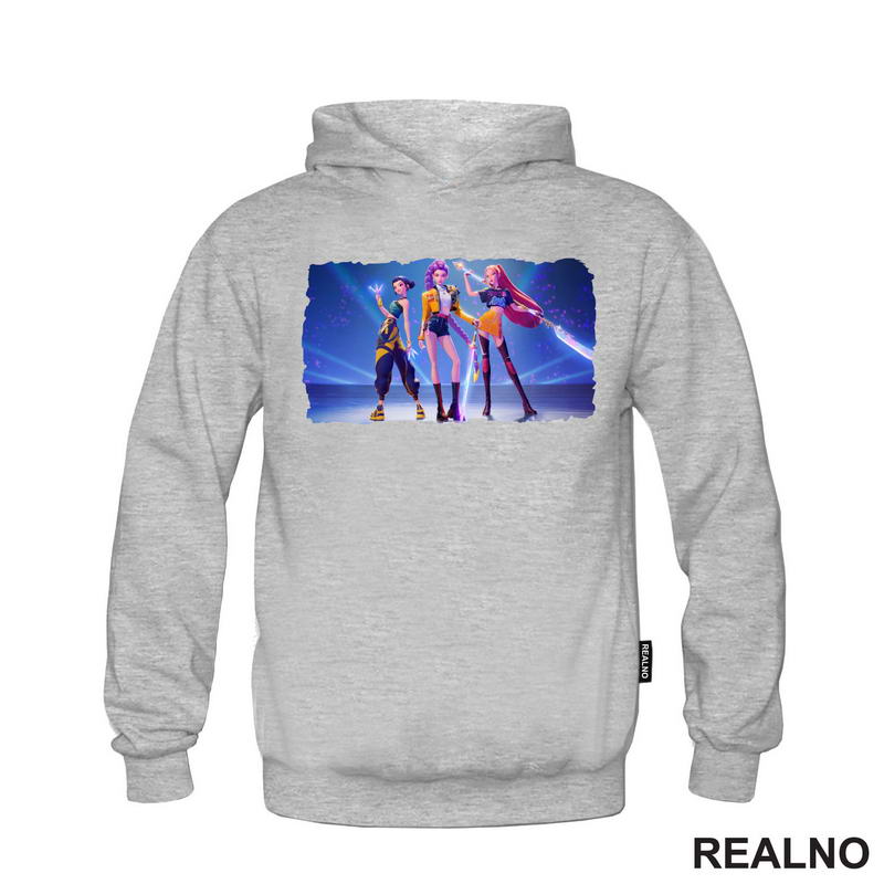 Rumi, Mira And Zoey - Blue - Huntrix - Kpop Demon Hunters