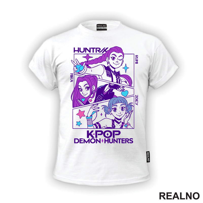 Rumi, Mira And Zoey - Lines - Huntrix - Kpop Demon Hunters
