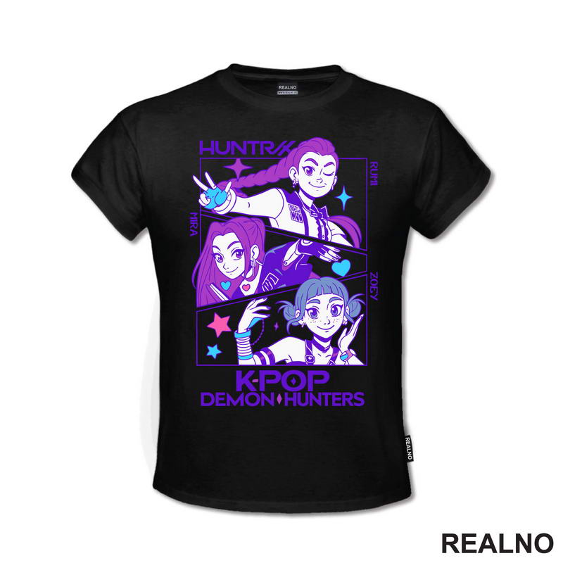 Rumi, Mira And Zoey - Lines - Huntrix - Kpop Demon Hunters