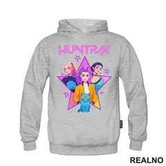 Rumi, Mira And Zoey - Purple Stars - Huntrix - Kpop Demon Hunters