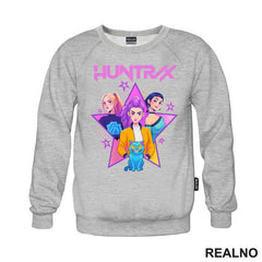 Rumi, Mira And Zoey - Purple Stars - Huntrix - Kpop Demon Hunters