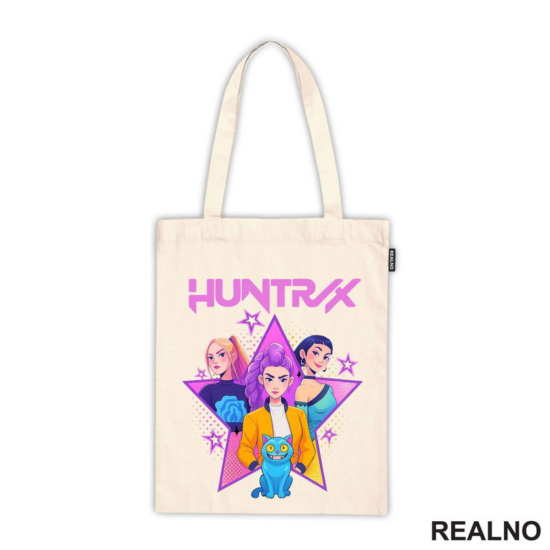 Rumi, Mira And Zoey - Purple Stars - Huntrix - Kpop Demon Hunters