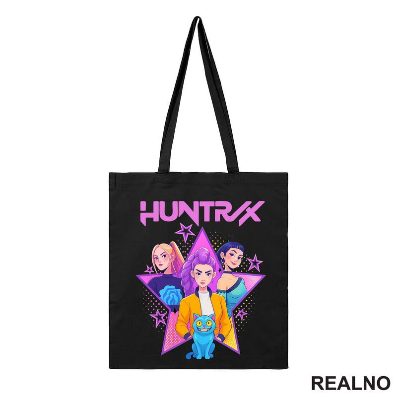 Rumi, Mira And Zoey - Purple Stars - Huntrix - Kpop Demon Hunters