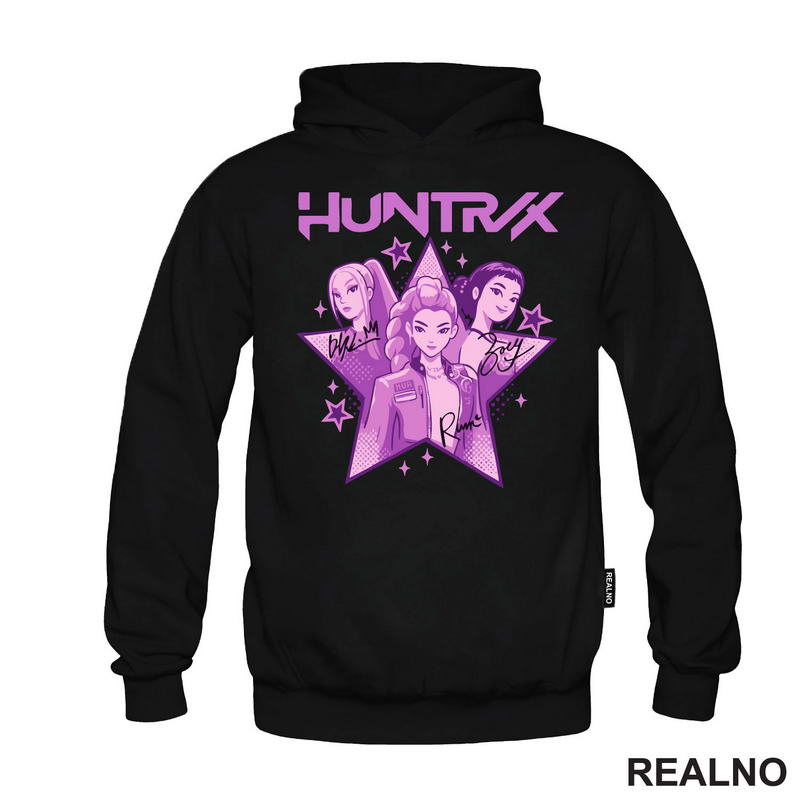 Rumi, Mira And Zoey - Purple - Huntrix - Kpop Demon Hunters