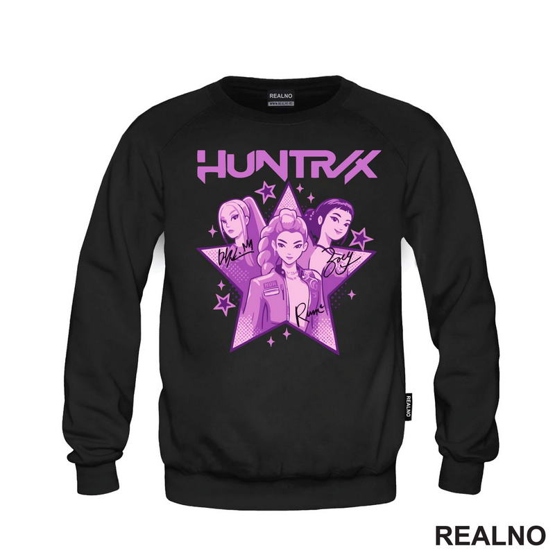 Rumi, Mira And Zoey - Purple - Huntrix - Kpop Demon Hunters