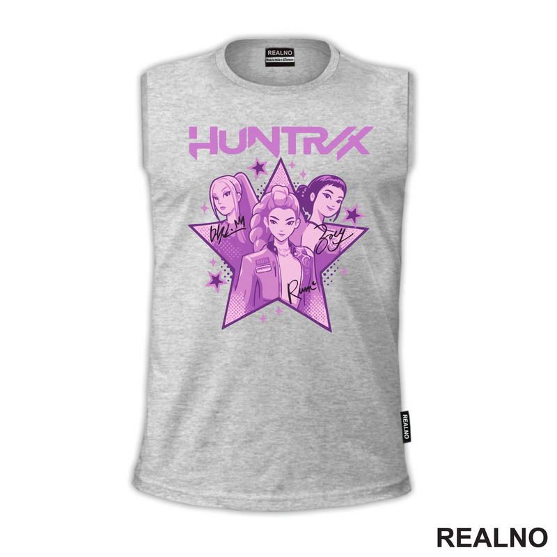 Rumi, Mira And Zoey - Purple - Huntrix - Kpop Demon Hunters