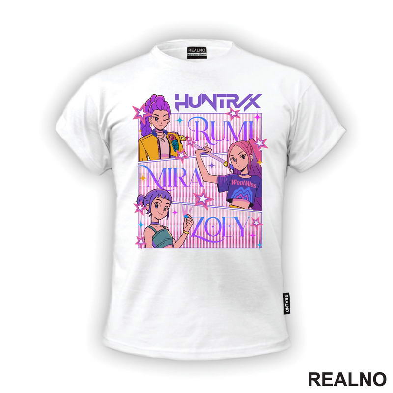 Rumi, Mira And Zoey - Faces - Huntrix - Kpop Demon Hunters