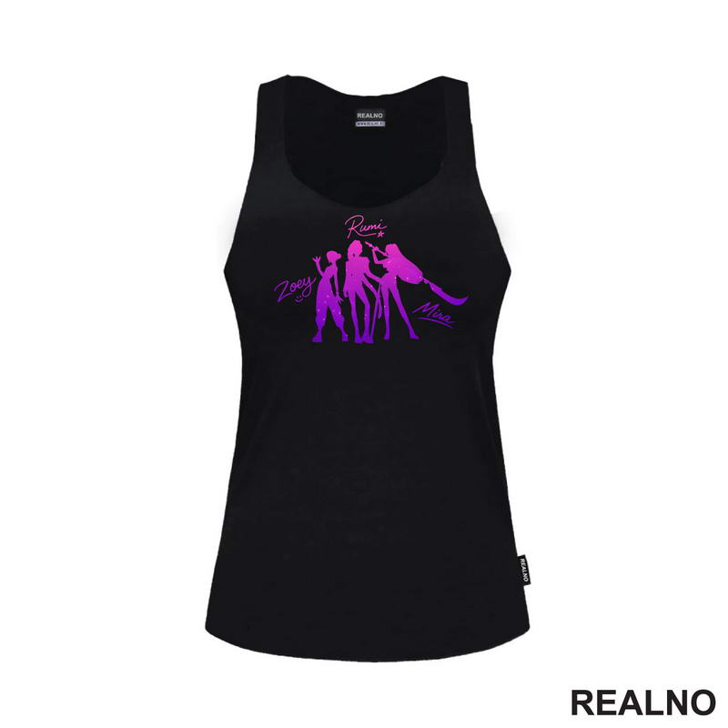 Rumi, Mira And Zoey - Purple Dots - Huntrix - Kpop Demon Hunters
