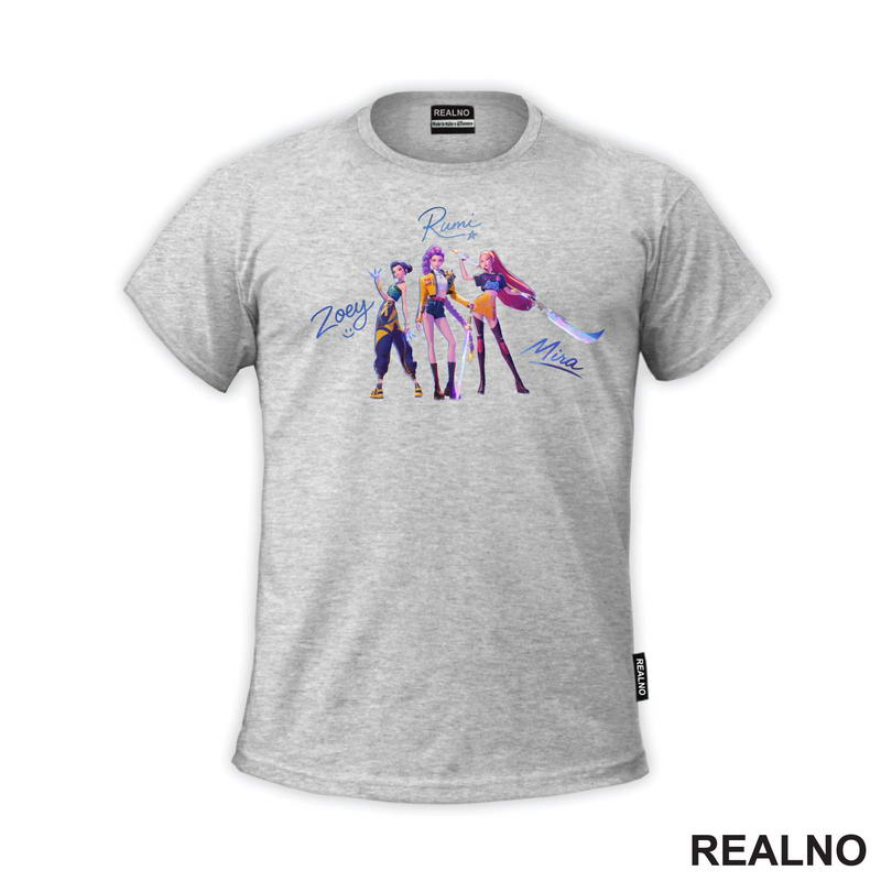 Rumi, Mira And Zoey - Signature - Huntrix - Kpop Demon Hunters